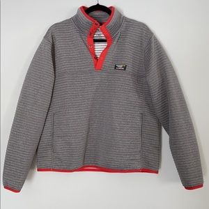 L.L.Bean half button pullover